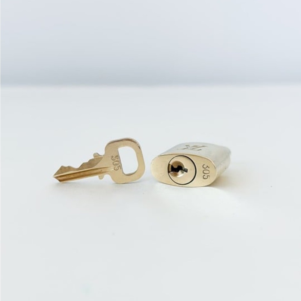 Authentic Lv Key And Lock - image 2